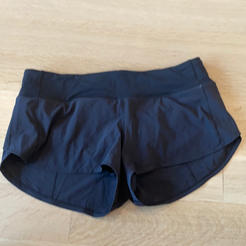 Lululemon Speed Shorts Black Size 8